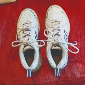 New Balance Size 8.5 Leather Sneakers